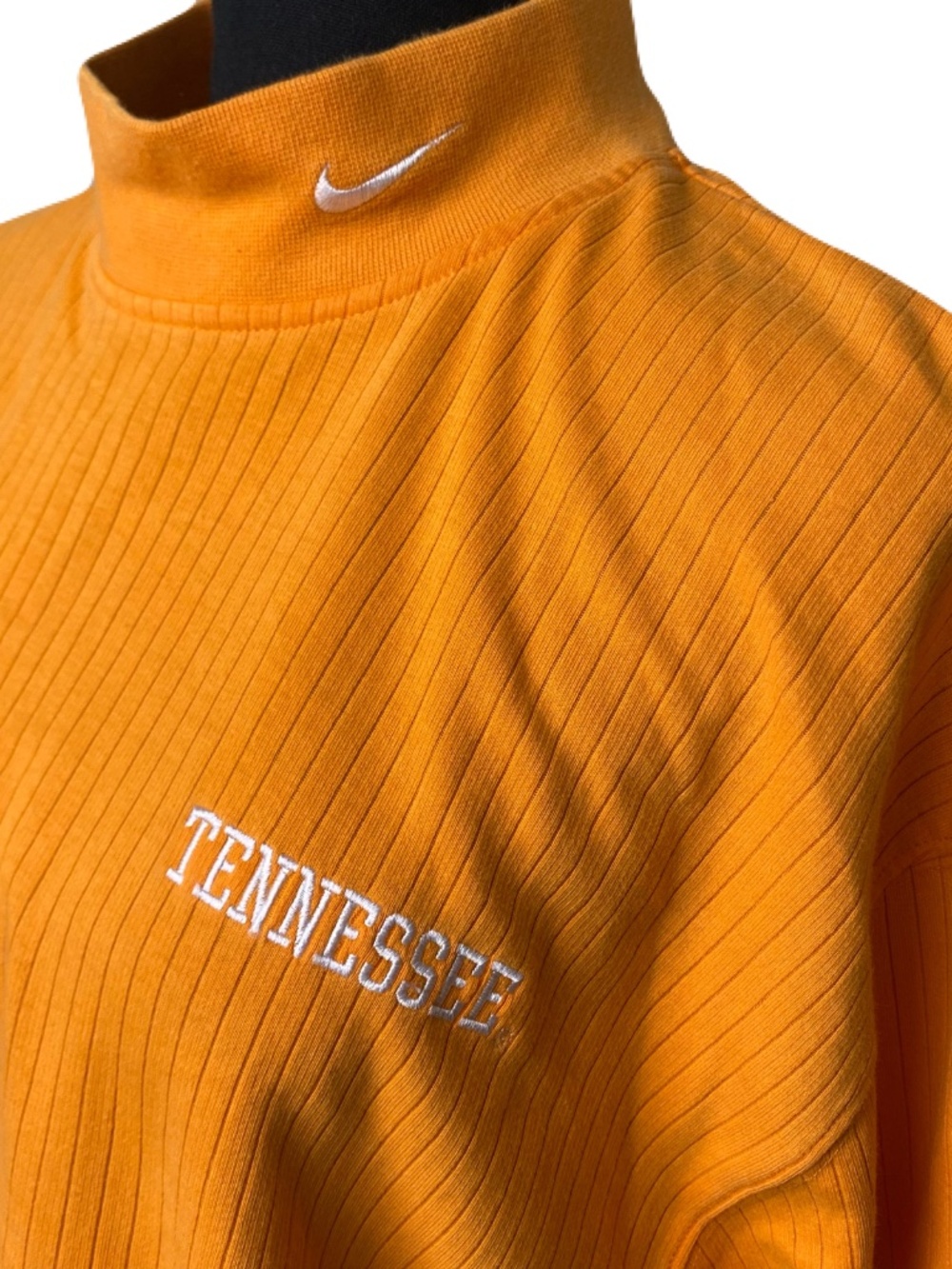 Nike Dri-Fit Tennessee Vols Ribbed Turtleneck Orange Embroidered Men's Large - Picture 2 of 8